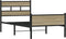 vidaXL - Bedframe - zonder - matras - hout - sonoma - eikenkleurig - 80x200 - cm