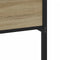 vidaXL - Bedframe - zonder - matras - hout - sonoma - eikenkleurig - 150x200 - cm