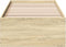 vidaXL - Bedframe - zonder - matras - hout - sonoma - eikenkleurig - 75x190 - cm