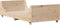 vidaXL - Bedframe - zonder - matras - massief - grenenhout - 100x200 - cm