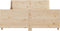 vidaXL - Bedframe - zonder - matras - massief - grenenhout - 120x190 - cm
