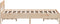 vidaXL - Bedframe - zonder - matras - massief - grenenhout - 120x190 - cm