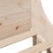 vidaXL - Bedframe - zonder - matras - massief - grenenhout - 120x190 - cm