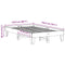 vidaXL - Bedframe - zonder - matras - massief - grenenhout - 120x190 - cm
