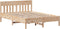 vidaXL - Bedframe - zonder - matras - massief - grenenhout - 120x200 - cm