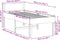 vidaXL - Bedframe - zonder - matras - massief - grenenhout - 75x190 - cm