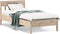 vidaXL - Bedframe - zonder - matras - massief - grenenhout - 75x190 - cm