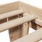 vidaXL - Bedframe - zonder - matras - massief - grenenhout - 75x190 - cm