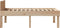 vidaXL - Bedframe - zonder - matras - massief - grenenhout - 75x190 - cm