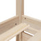 vidaXL - Bedframe - zonder - matras - massief - grenenhout - 75x190 - cm