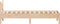 vidaXL - Bedframe - zonder - matras - massief - grenenhout - 75x190 - cm