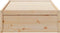 vidaXL - Bedframe - zonder - matras - massief - grenenhout - 75x190 - cm