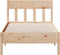 vidaXL - Bedframe - zonder - matras - massief - grenenhout - 75x190 - cm