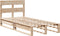 vidaXL - Bedframe - zonder - matras - massief - grenenhout - 75x190 - cm