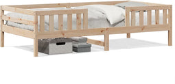 vidaXL - Bedframe - zonder - matras - massief - grenenhout - 80x200 - cm
