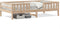 vidaXL - Bedframe - zonder - matras - massief - grenenhout - 80x200 - cm