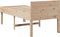 vidaXL - Bedframe - zonder - matras - massief - grenenhout - 80x200 - cm