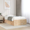 vidaXL - Bedframe - zonder - matras - massief - grenenhout - 90x190 - cm