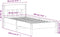 vidaXL - Bedframe - zonder - matras - massief - grenenhout - 90x190 - cm
