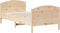 vidaXL - Bedframe - zonder - matras - massief - grenenhout - 90x190 - cm