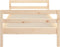 vidaXL - Bedframe - zonder - matras - massief - grenenhout - 90x190 - cm