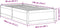 vidaXL - Bedframe - zonder - matras - massief - grenenhout - 90x190 - cm