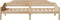 vidaXL - Bedframe - zonder - matras - massief - grenenhout - 90x190 - cm