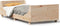 vidaXL - Bedframe - zonder - matras - massief - grenenhout - 90x200 - cm
