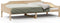 vidaXL - Bedframe - zonder - matras - massief - grenenhout - 90x200 - cm
