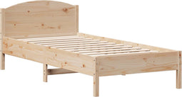 vidaXL - Bedframe - zonder - matras - massief - grenenhout - 90x200 - cm