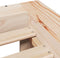 vidaXL - Bedframe - zonder - matras - massief - grenenhout - 90x200 - cm