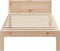 vidaXL - Bedframe - zonder - matras - massief - grenenhout - 90x200 - cm
