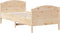 vidaXL - Bedframe - zonder - matras - massief - grenenhout - 90x200 - cm