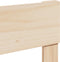 vidaXL - Bedframe - zonder - matras - massief - grenenhout - 90x200 - cm