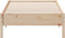 vidaXL - Bedframe - zonder - matras - massief - grenenhout - 90x200 - cm