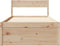 vidaXL - Bedframe - zonder - matras - massief - grenenhout - 90x200 - cm