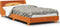 vidaXL - Bedframe - zonder - matras - massief - grenenhout - wasbruin - 90x200 - cm