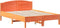 vidaXL - Bedframe - zonder - matras - massief - grenenhout - wasbruin - 135x190 - cm