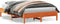 vidaXL - Bedframe - zonder - matras - massief - grenenhout - wasbruin - 160x200 - cm