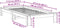 vidaXL - Bedframe - zonder - matras - massief - grenenhout - wasbruin - 90x190 - cm