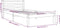 vidaXL - Bedframe - zonder - matras - massief - grenenhout - wasbruin - 90x200 - cm