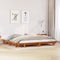 vidaXL - Bedframe - zonder - matras - massief - grenenhout - wasbruin - 160x200 - cm