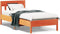 vidaXL - Bedframe - zonder - matras - massief - grenenhout - wasbruin - 75x190 - cm