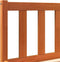 vidaXL - Bedframe - zonder - matras - massief - grenenhout - wasbruin - 75x190 - cm
