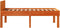 vidaXL - Bedframe - zonder - matras - massief - grenenhout - wasbruin - 90x190 - cm