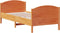 vidaXL - Bedframe - zonder - matras - massief - grenenhout - wasbruin - 90x200 - cm