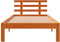 vidaXL - Bedframe - zonder - matras - massief - grenenhout - wasbruin - 90x200 - cm