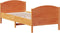 vidaXL - Bedframe - zonder - matras - massief - grenenhout - wasbruin - 100x200 - cm