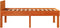 vidaXL - Bedframe - zonder - matras - massief - grenenhout - wasbruin - 75x190 - cm