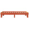 vidaXL - Bedframe - zonder - matras - massief - grenenhout - wasbruin - 90x190 - cm